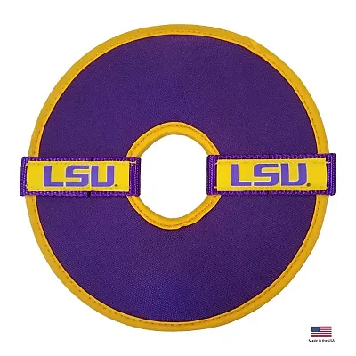 All Star Dogs LSU Tigers Flying Disc Toy