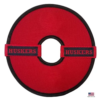 All Star Dogs Nebraska Huskers Flying Disc Toy