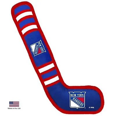 All Star Dogs New York Rangers Pet Hockey Stick Toy