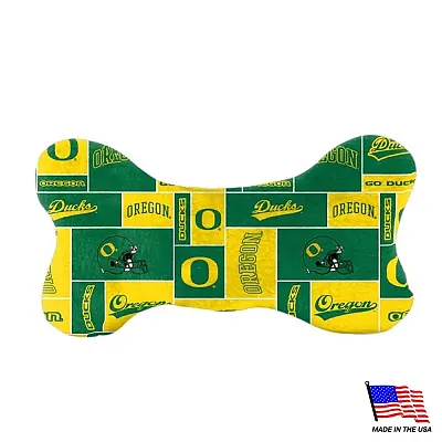 All Star Dogs Oregon Ducks Plush Bone Toy - Small