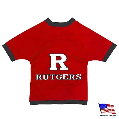 All Star Dogs Rutgers Scarlet Knights Athletic Mesh Pet Jersey - 3XL