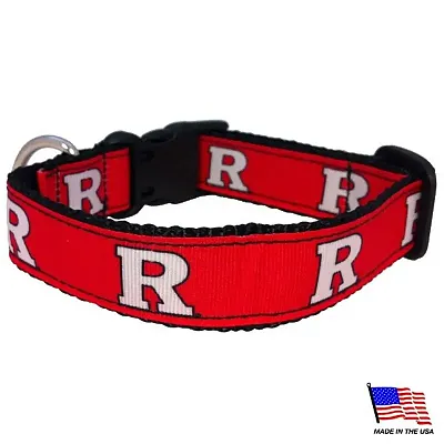 All Star Dogs Rutgers Scarlet Knights Pet Collar - Small