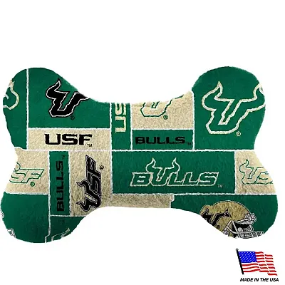 All Star Dogs South Florida Bulls Plush Bone Toy - Large