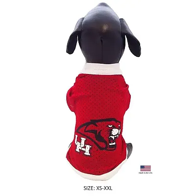 All Star Dogs Houston Cougars Athletic Mesh Pet Jersey - Large