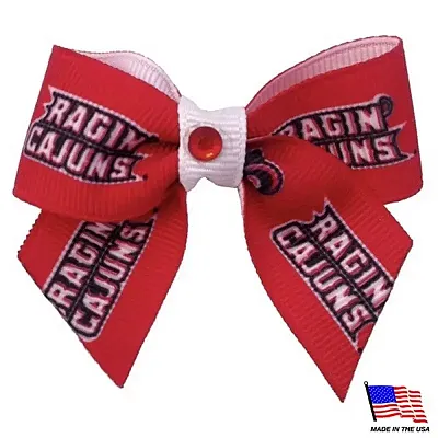 All Star Dogs Louisiana Ragin' Cajuns Pet Hair Bow