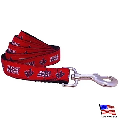 All Star Dogs Louisiana Ragin' Cajuns Pet Leash - Small