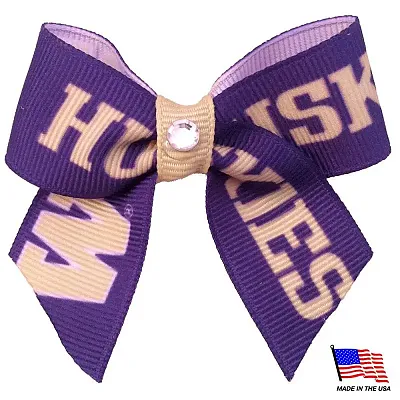 All Star Dogs Washington Huskies Pet Hair Bow