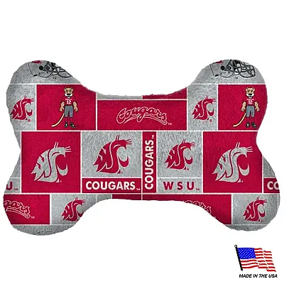 All Star Dogs Washington State Plush Bone Toy - Small