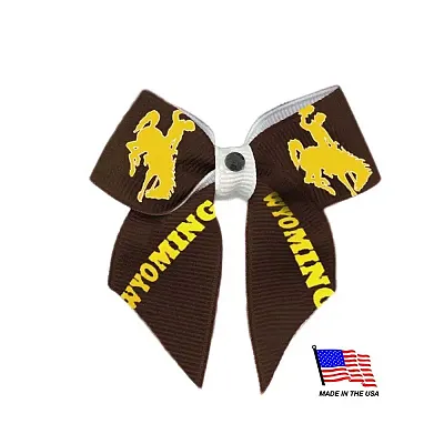 All Star Dogs Wyoming Cowboys Pet Hair Bow