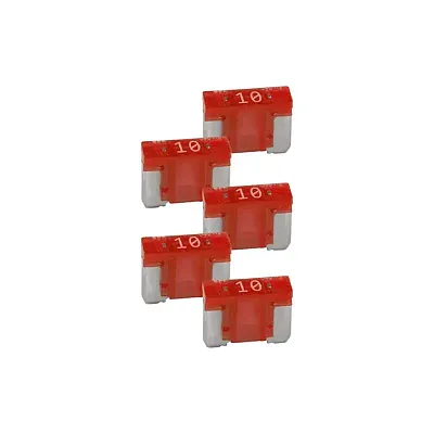 Audiopipe 10A Low Profile Mini Fuse 10 Pack