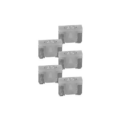 Audiopipe 25A Low Profile Mini Fuse 10 Pack