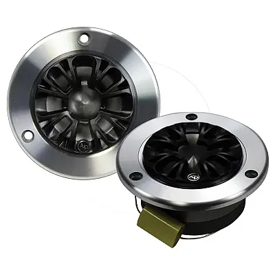 Audiopipe 3.75&quot; Chrome Atr Series 350 Max Watt Tweeter (Pair)