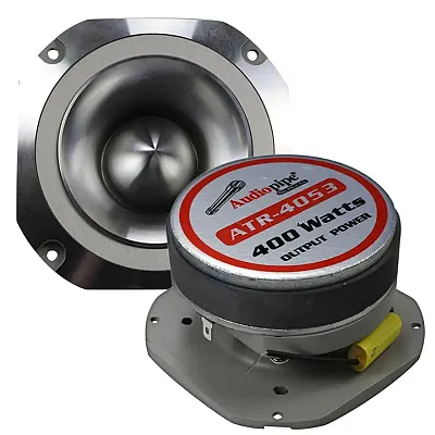Audiopipe 400W Max 4&quot;  Aluminum Tweeter(Sold Each) Diamond Chrom