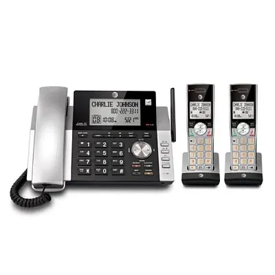 Vtech CL84215 Att Corded Cordless With 2 Handsets