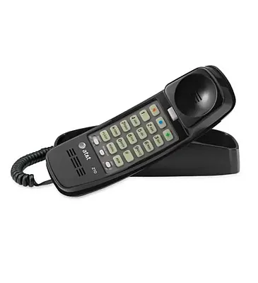At&T Att210-Bk Popular Trimline Telephone Black