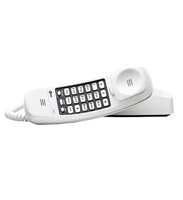 Att210-Wh Popular Trimline Telephone White