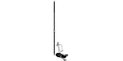 4' Underhood Antenna Kit (Black) Au420-B
