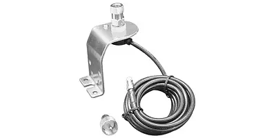 18&#039; Coax W/Underhood Mount & Ez On Pl259 Auc10K