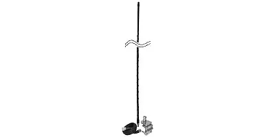 2&#039; Single Mirror Mt Kit W/9&#039; Coax (Black) Aumm12-B