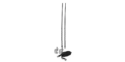 4&#039; Dual Mirror Mt Kit W/9&#039; Coax (Black) Aumm24-B