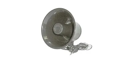 5&quot; Pa Horn W/10&#039;Cord3.5Mm Plug (Black) Aupa5-B