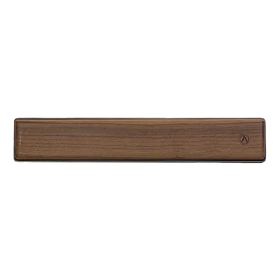 Azio Pr-Rc-W01 Retro Classic Palm Rest (Elwood/Walnut Wood)