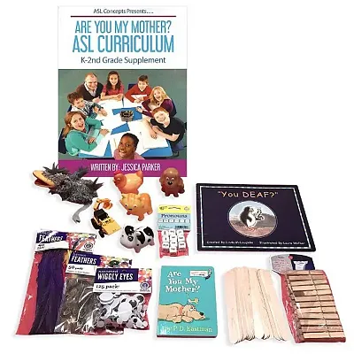 Are You My Mother? ASL Curriculum with Teaching Props 9781945647048/PROPS
