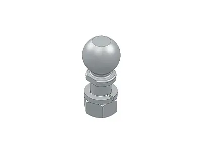 BLUE OX BXW4053 Kit 2-5/16&#039;X1-1/4&#039; Shnk Htch Ball