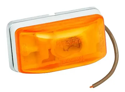 BARGMAN 203233 Sde Mkr Lgt Amber Wh Bas