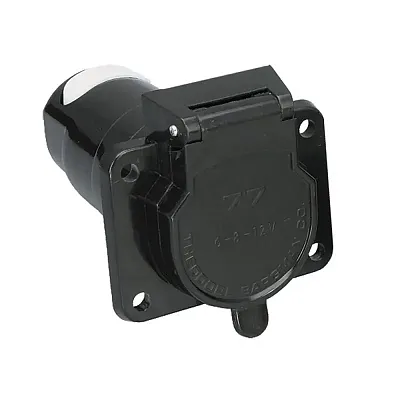 BARGMAN 5077001 7-Way Connector Socket