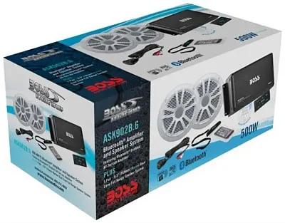 BOSS AUDIO ASK902B6 2-Channel Bluetooth Amp W