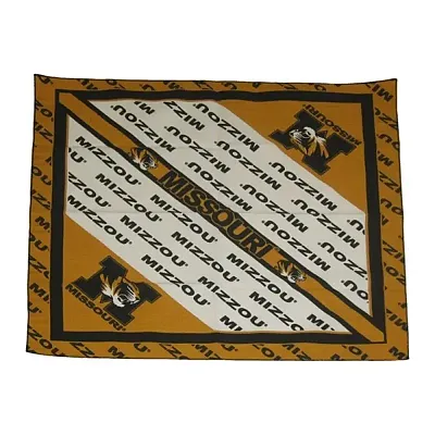 Pet Goods Manufacturing Missouri Tigers Square Bandana