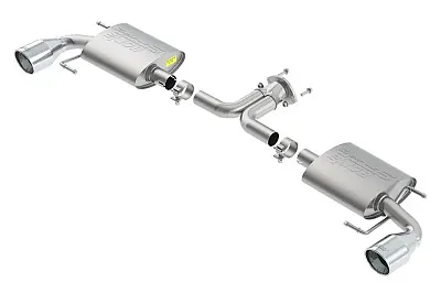 BORLA 11918 2016 Mazda 3 Rear Section
