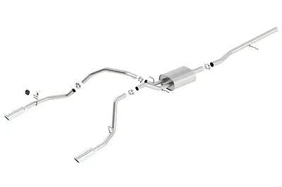 BORLA 140537 Cat-Back Exhaust Atak