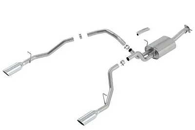 BORLA 140752 Ram 1500 &#039;19 S-Type Blk Chrm Tp