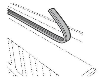 BAK IND 326A0005 Bulkhead Seal 1/4&#039;