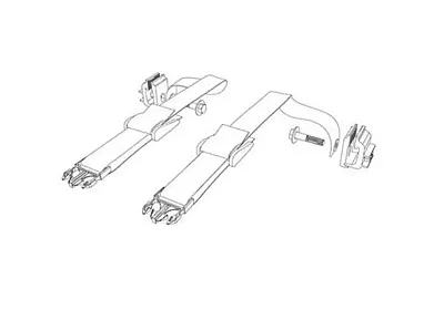 BAK IND 546A0001 Rx2 Strap Clamp Universal