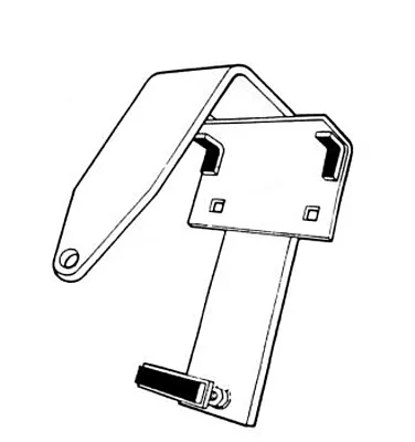 BROPHY HSWB Camper Hold Down 19 Ford F250&F350