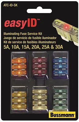 BUSSMANN ATCIDSK Atc Id Fuse Assortment