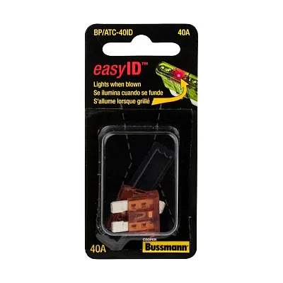 BUSSMANN BPATC40ID 2Pk Bp/Atc40 Easy Id Fuse