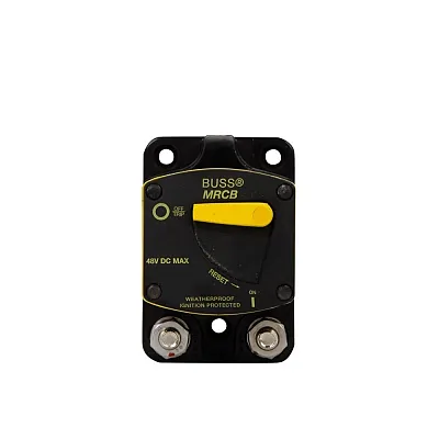 BUSSMANN CB187F80 Type 3 Marine Rated F.M. Cb - 80 Am