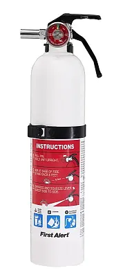 BRK ELECTRON FE1A10GOWA 1-A:10-B:C 2.5 Lb. White Metal Hea