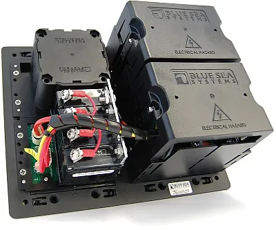 BLUE SEA 1331BSS Panel 360 Cover Ac Rear 1 Module