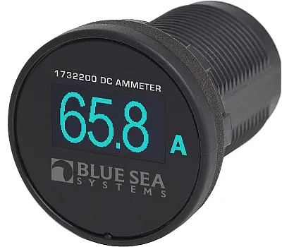 BLUE SEA 1732200BSS Meter Mini Dc Amp-Blue