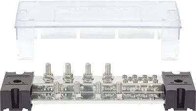 BLUE SEA 1990BSS Powerbar1000 8 X 3/8 Stud W/ Cvr
