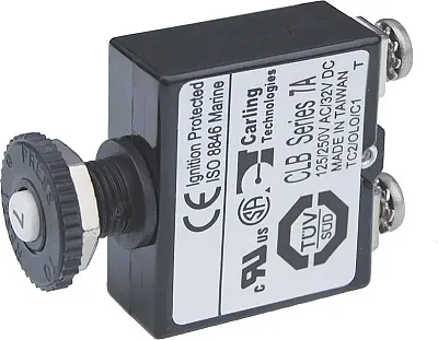 BLUE SEA 2131BSS Circuit Breaker Push Button St 7A