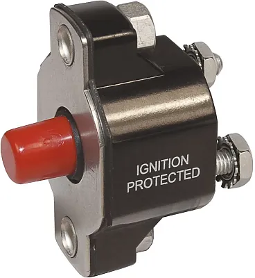 BLUE SEA 2141BSS Circuit Breaker Push Button Md 40A