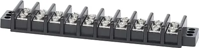 BLUE SEA 2510BSS Terminal Block/Ind 10Circ 30A