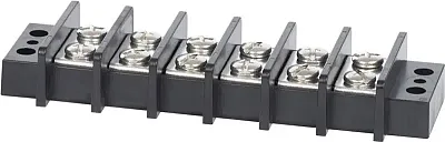 BLUE SEA 2606BSS Terminal Block/Ind 6Circ 65A