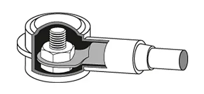 BLUE SEA 4010BSS Cablecap .700 X.300 Stud